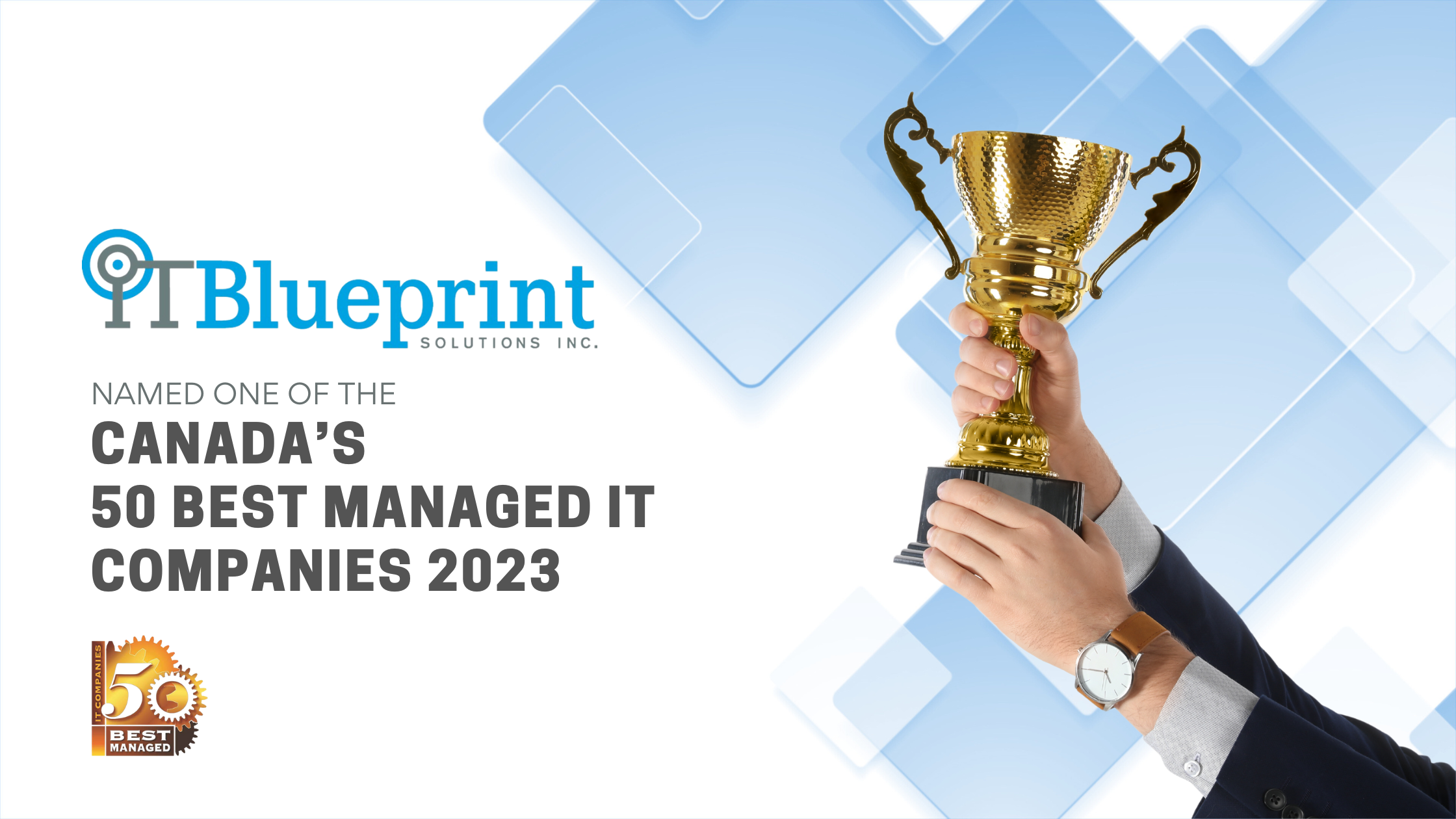 iTBlueprint 50 best IT managed companies 2023